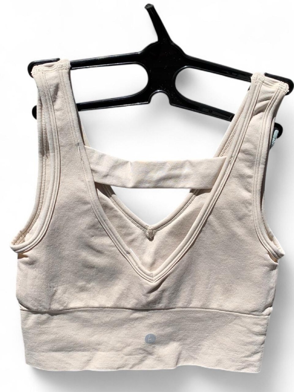 90 Degree by Reflex 2-Pack Stonewash Seamless Bianca V-Neck Bra Tank S - Picture 2 of 8